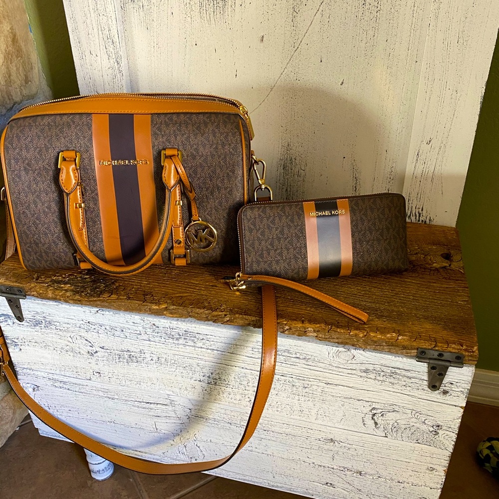 Michael Kort Handbag and Wallett